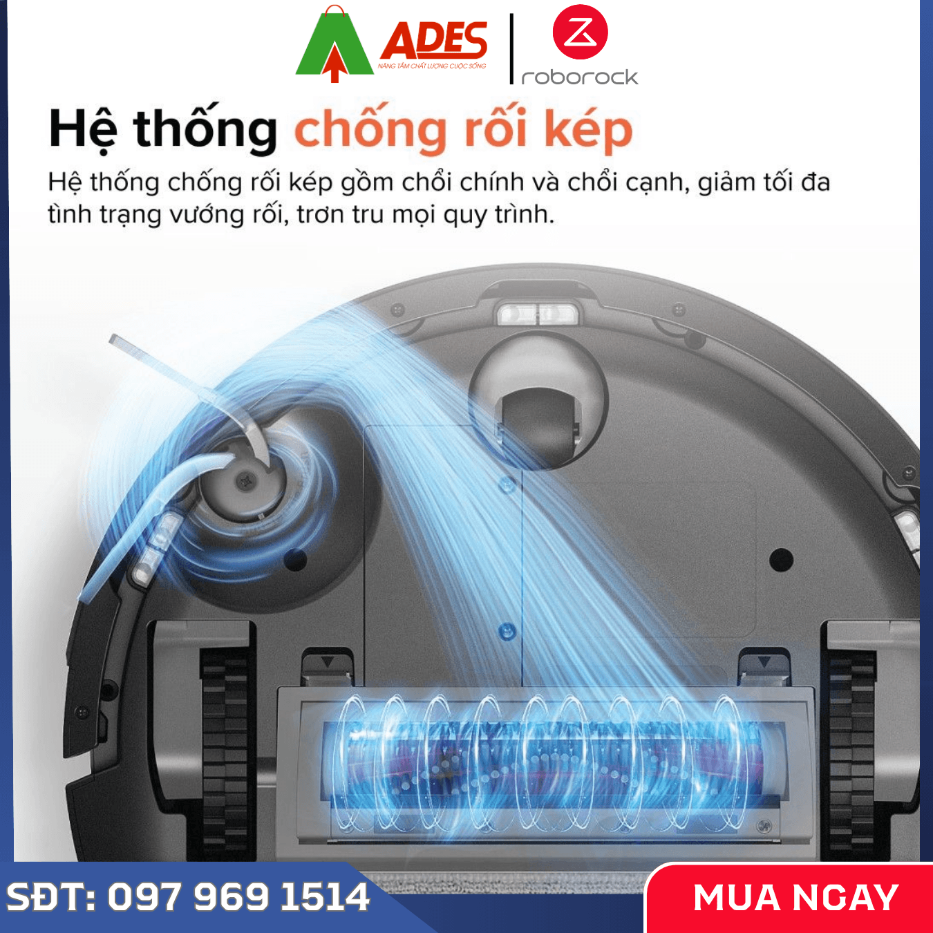 Robot Hút Bụi Lau Nhà Roborock Q10 PF+