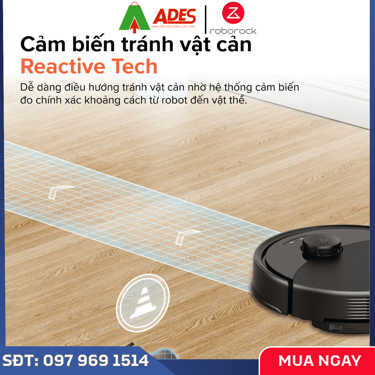Robot Hút Bụi Lau Nhà Roborock Q10 VF