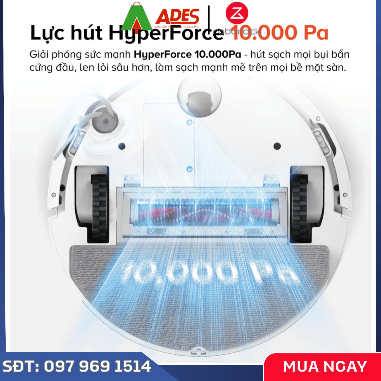 Robot Hút Bụi Lau Nhà Roborock Q7 TF