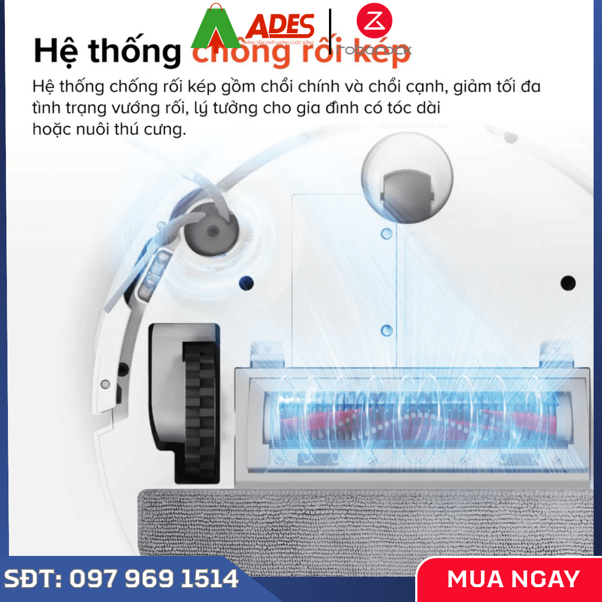 Robot Hút Bụi Lau Nhà Roborock Q7 TF