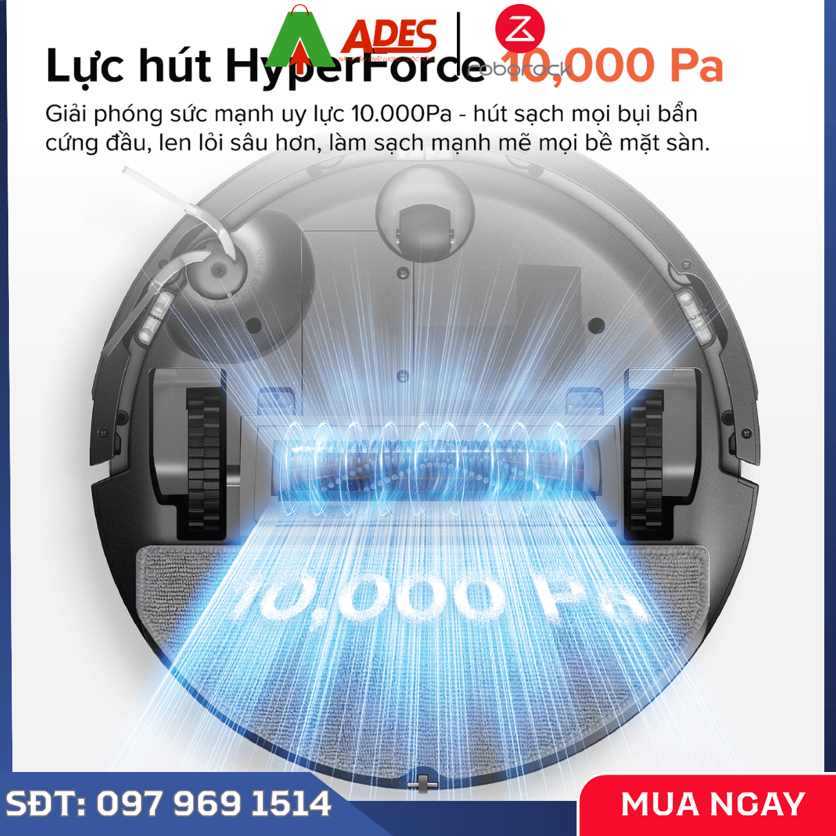 Robot Hút Bụi Lau Nhà Roborock Q7 TF+