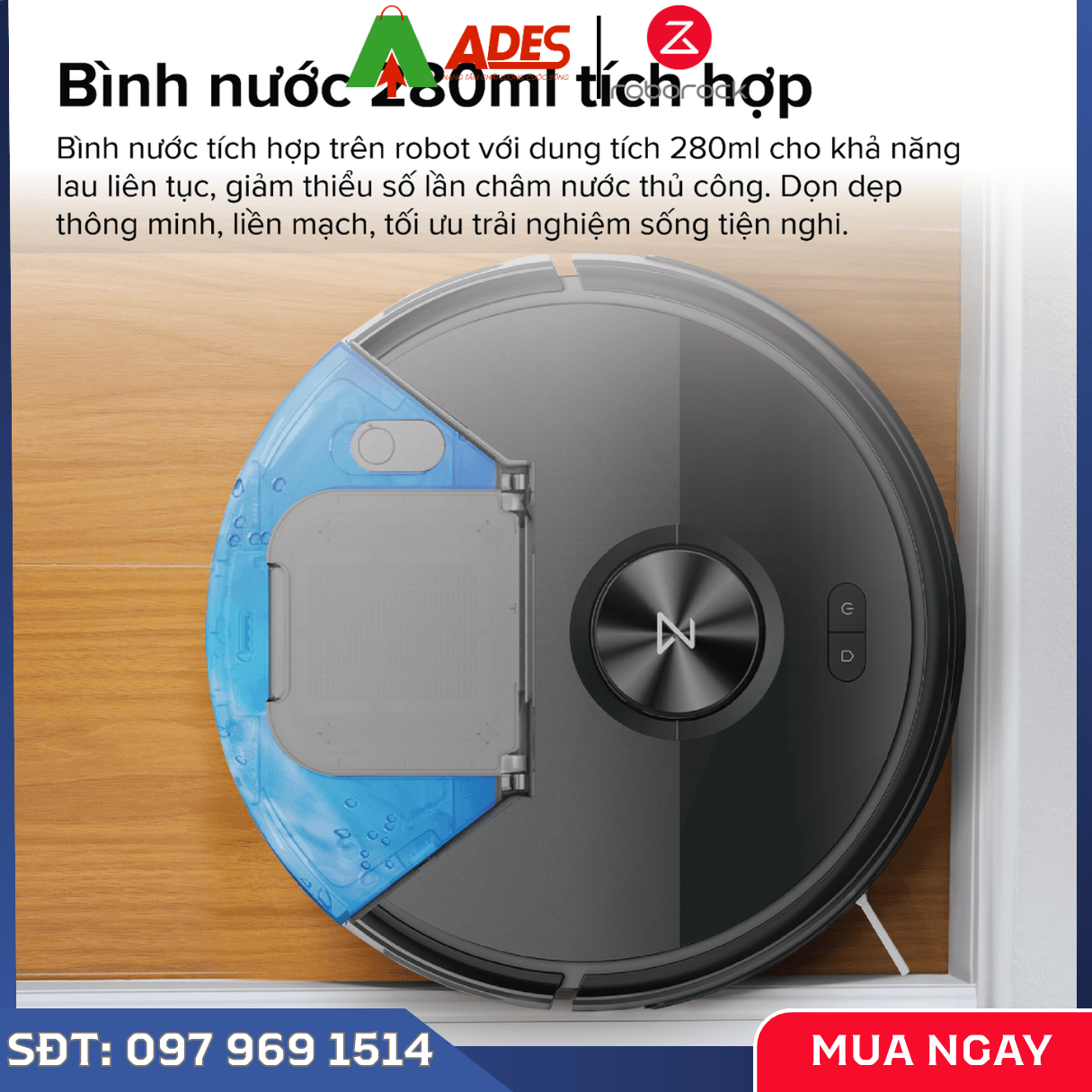 Robot Hút Bụi Lau Nhà Roborock Q7 TF+