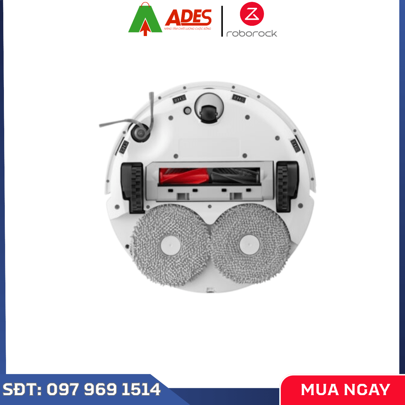 Robot Hút Bụi Lau Nhà Roborock Qrevo 5AE