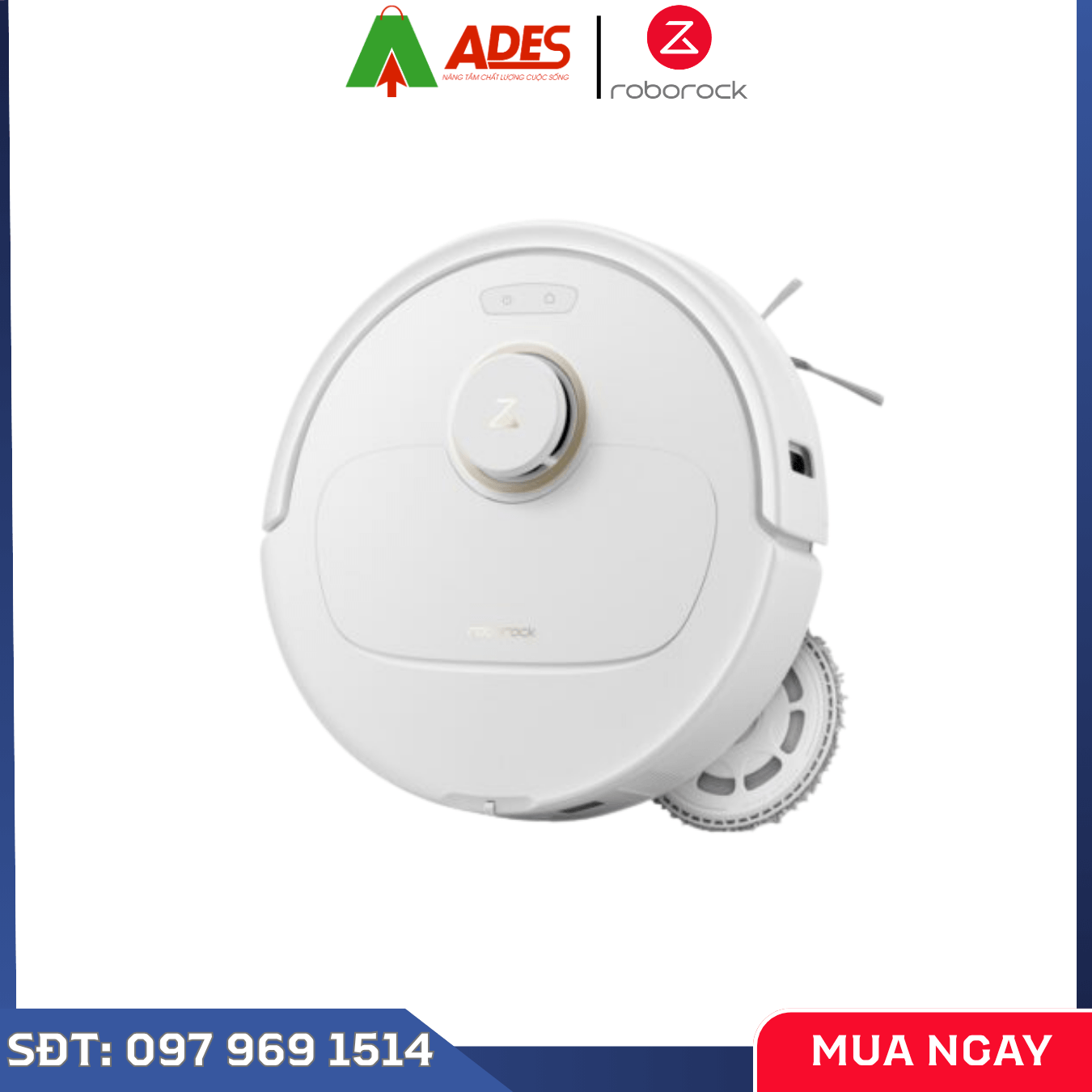 Robot Hút Bụi Lau Nhà Roborock Qrevo 5AE