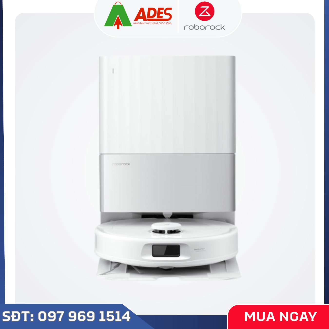 Robot Hút Bụi Lau Nhà Roborock Qrevo 5AE