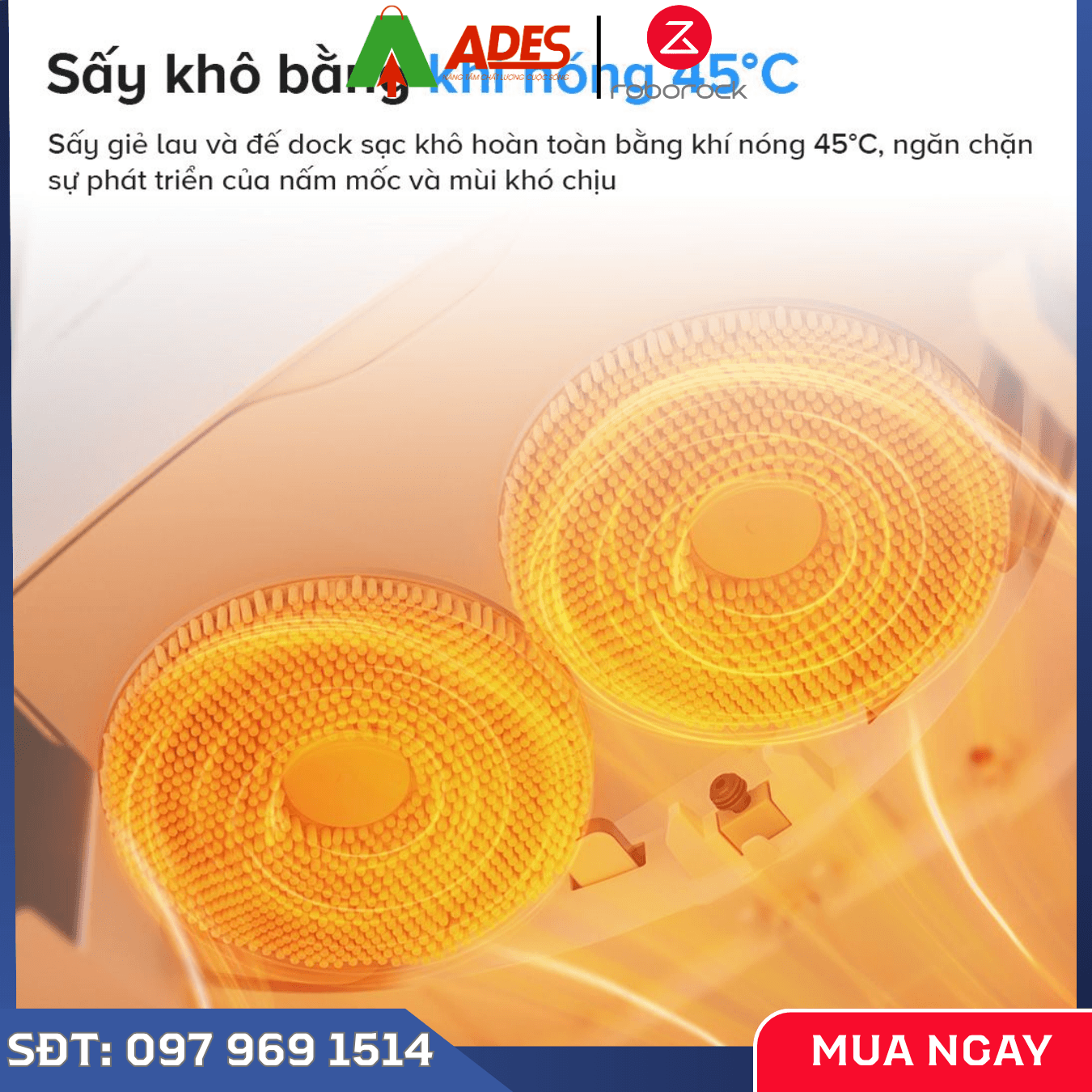 Robot Hút Bụi Lau Nhà Roborock Qrevo 5AE