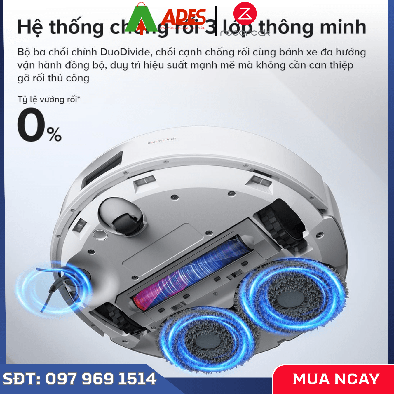 Hệ thống chống rối 3 lớp thông minh