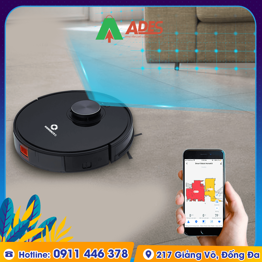 robot hut bui lau nha Homekit RV-600