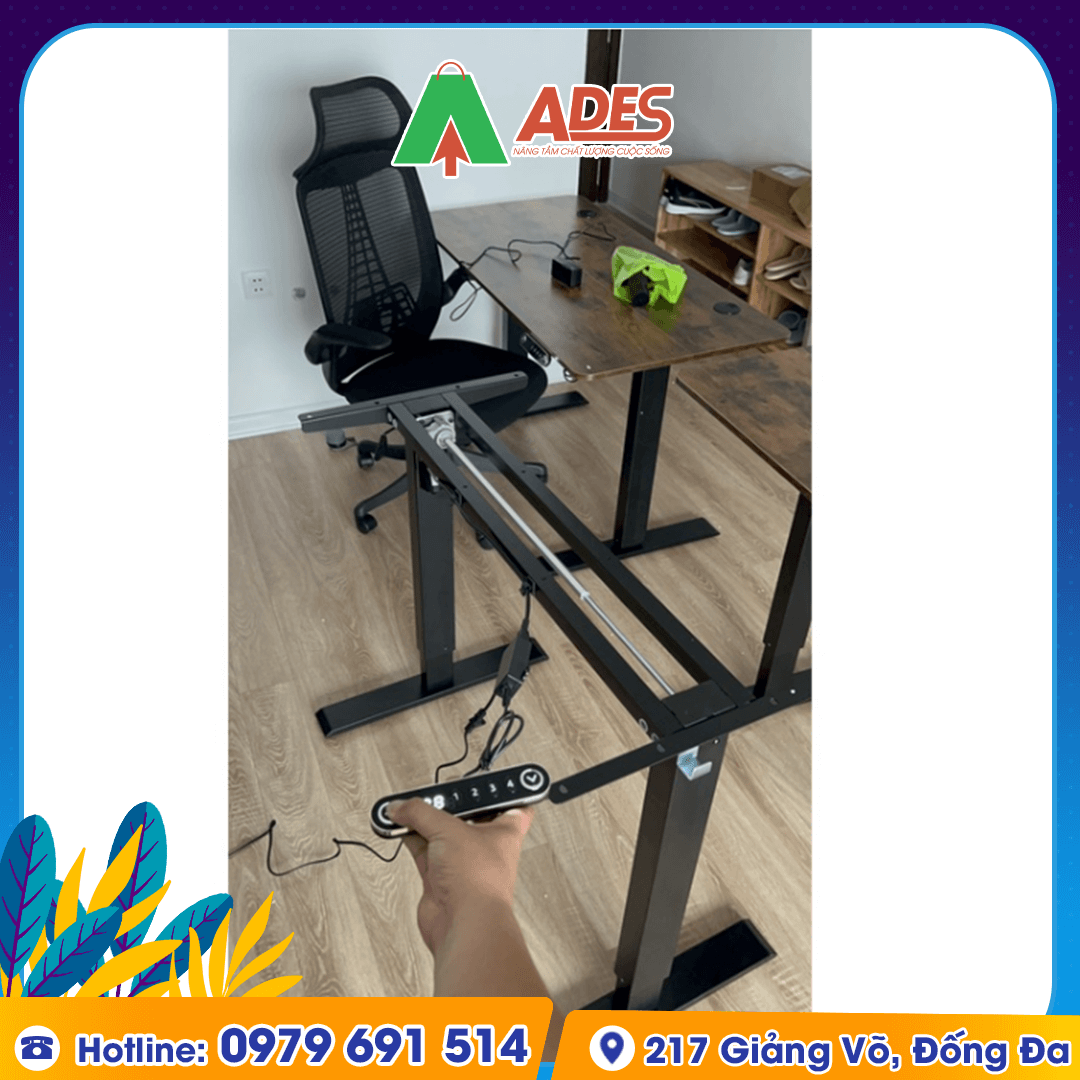 Ban nang ha Hilock Smart Desk V2