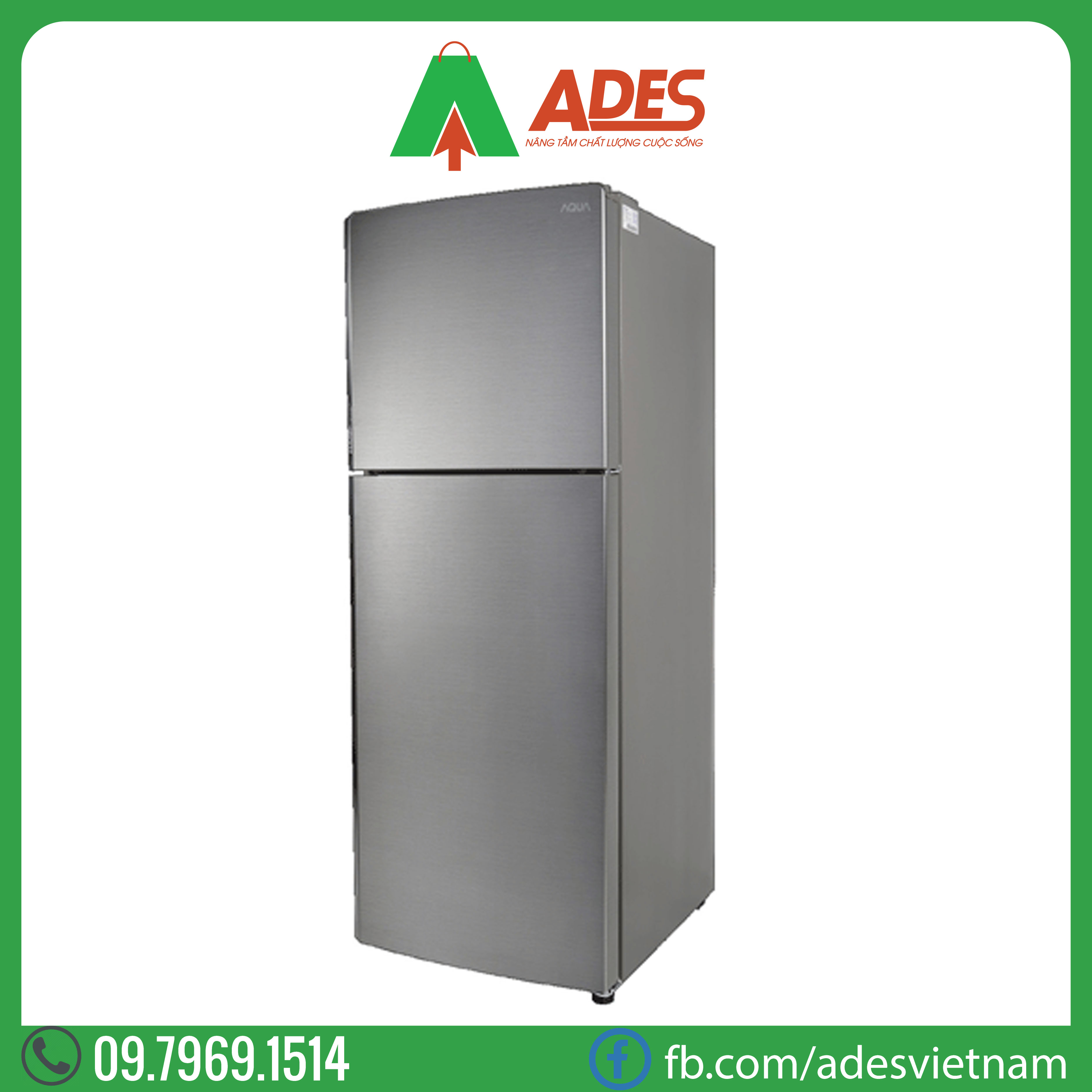 tu lanh aqua inveter 235 lit aqr-t249ma (sv) | chinh hang, gia re
