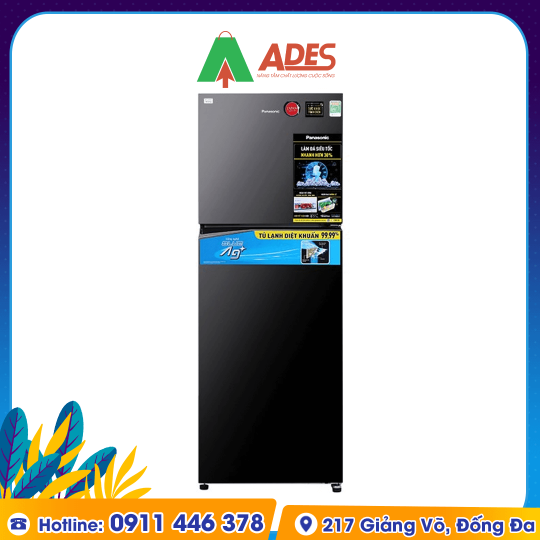 tu lanh Panasonic Inverter 366 lit NR-TL381GPKV