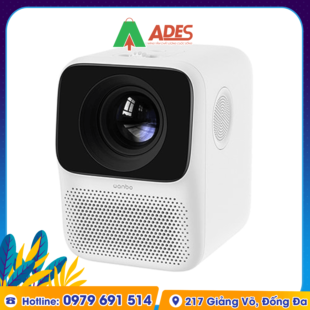 Máy chiếu mini Xiaomi Wanbo T2 Max - Bảo hành 12 tháng - ADESTECH | Ades.vn