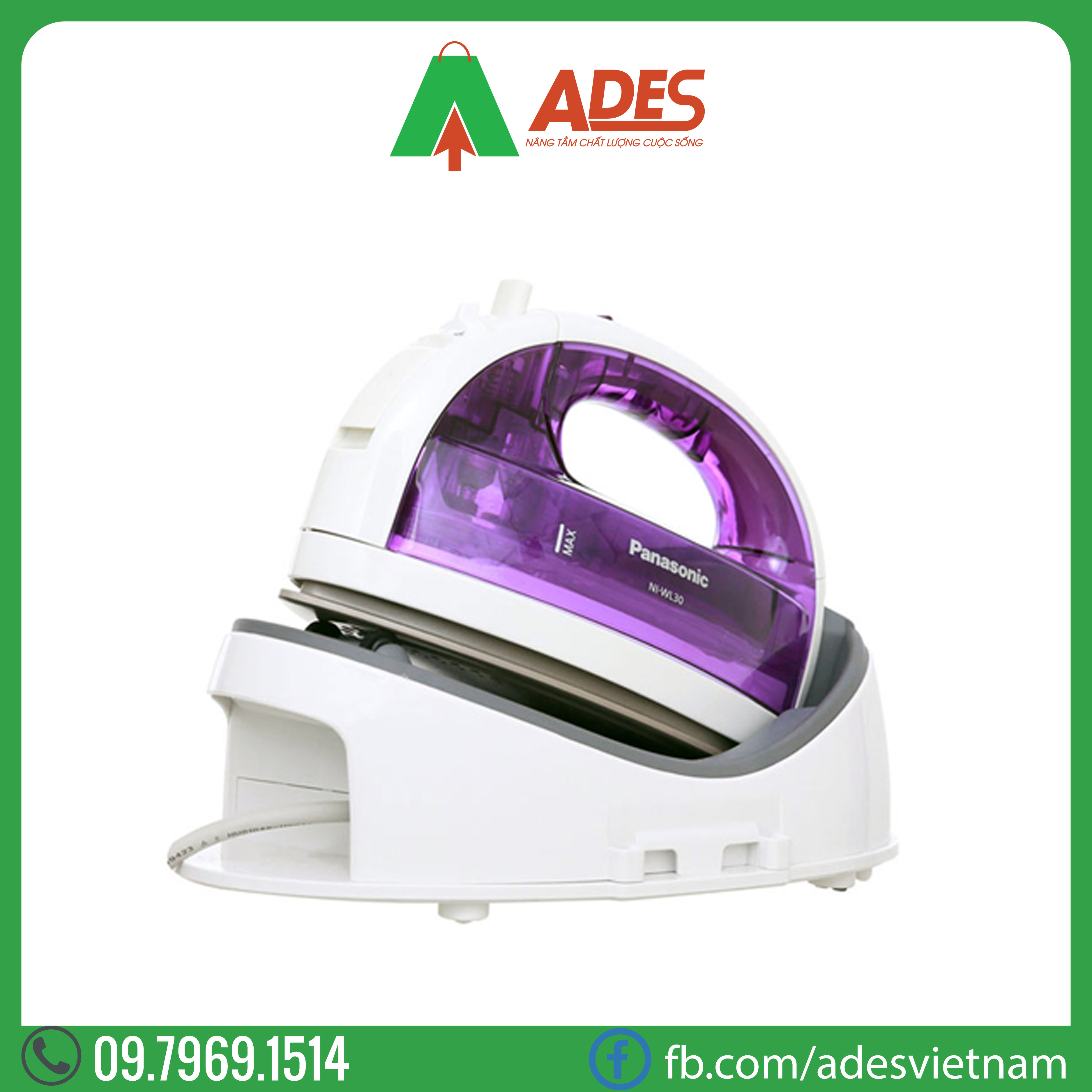 Ban ui hoi nuoc Panasonic NI-WL30VRA | Dien may Ades