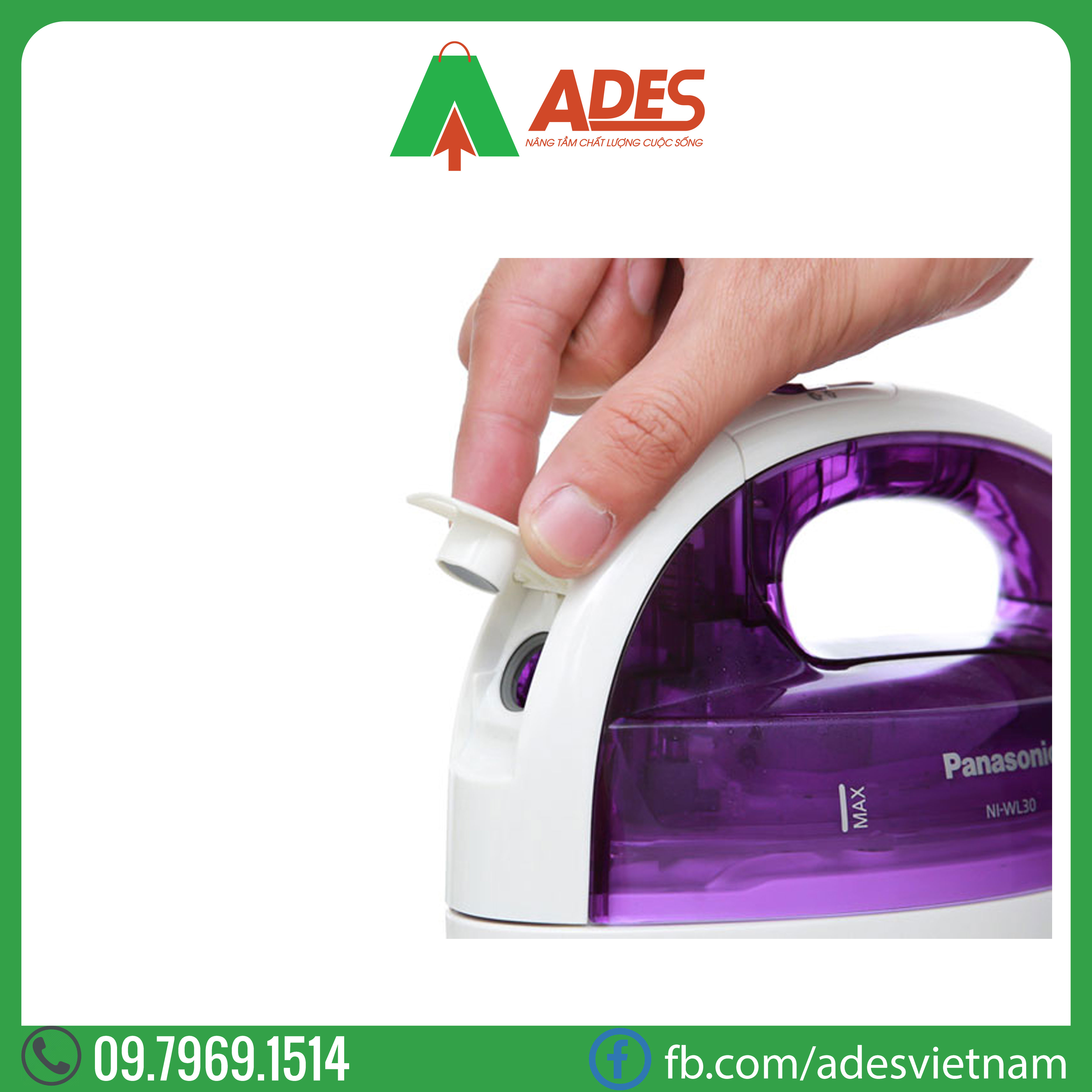 Ban ui hoi nuoc Panasonic NI-WL30VRA | Dien may Ades