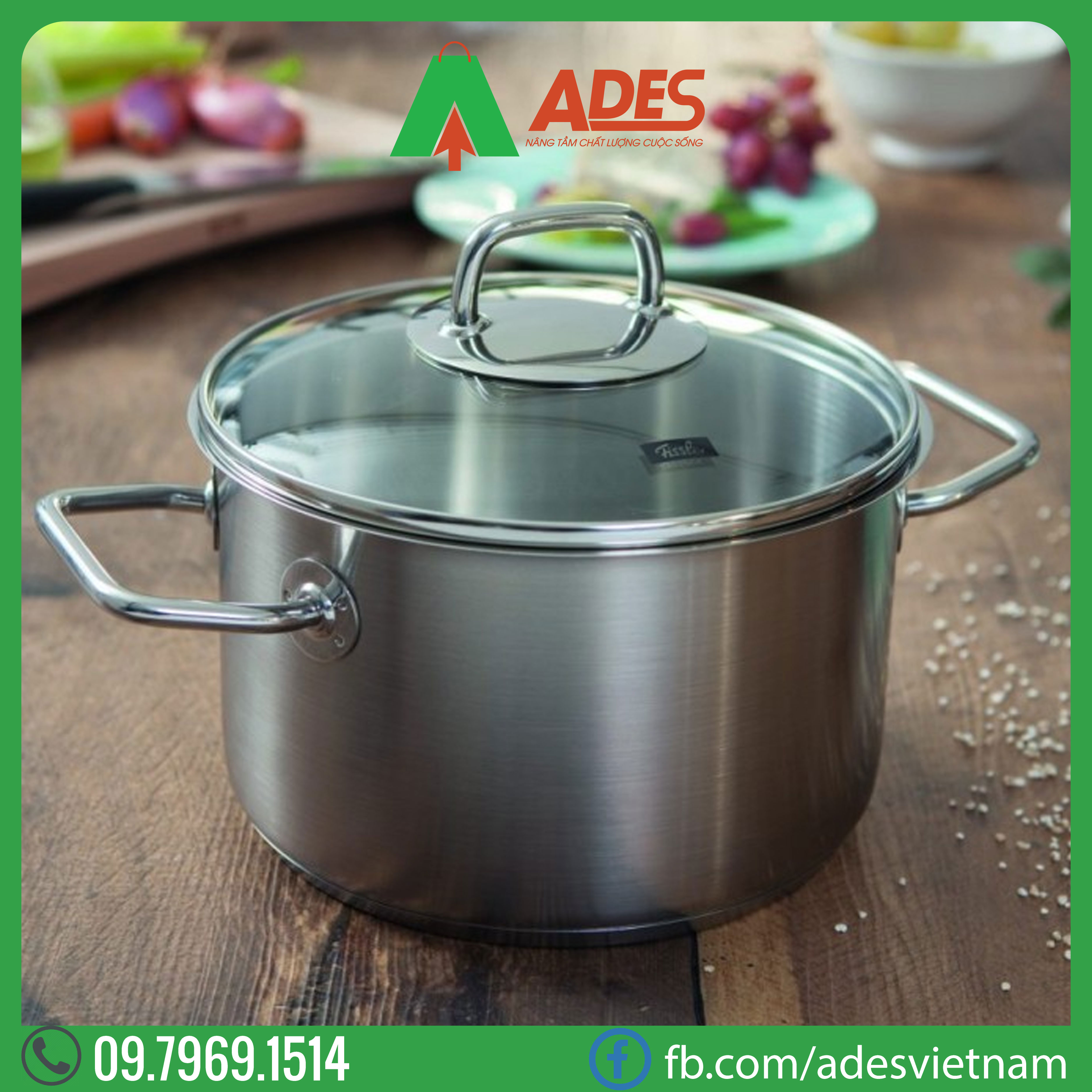 Bo noi Fissler Viseo 4 mon | Dien may Ades