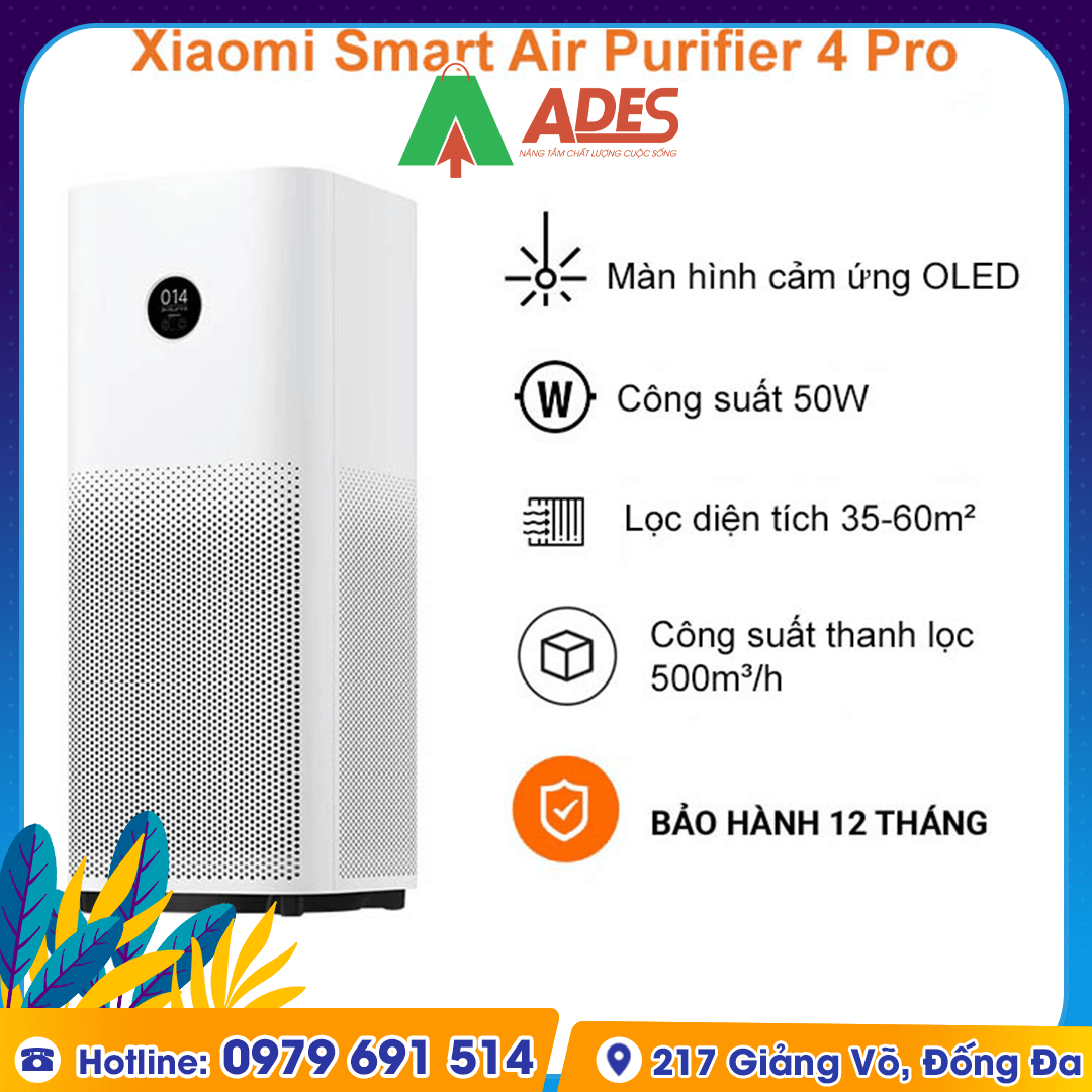 May loc khong khi Xiaomi Smart Air Purifier 4 Pro