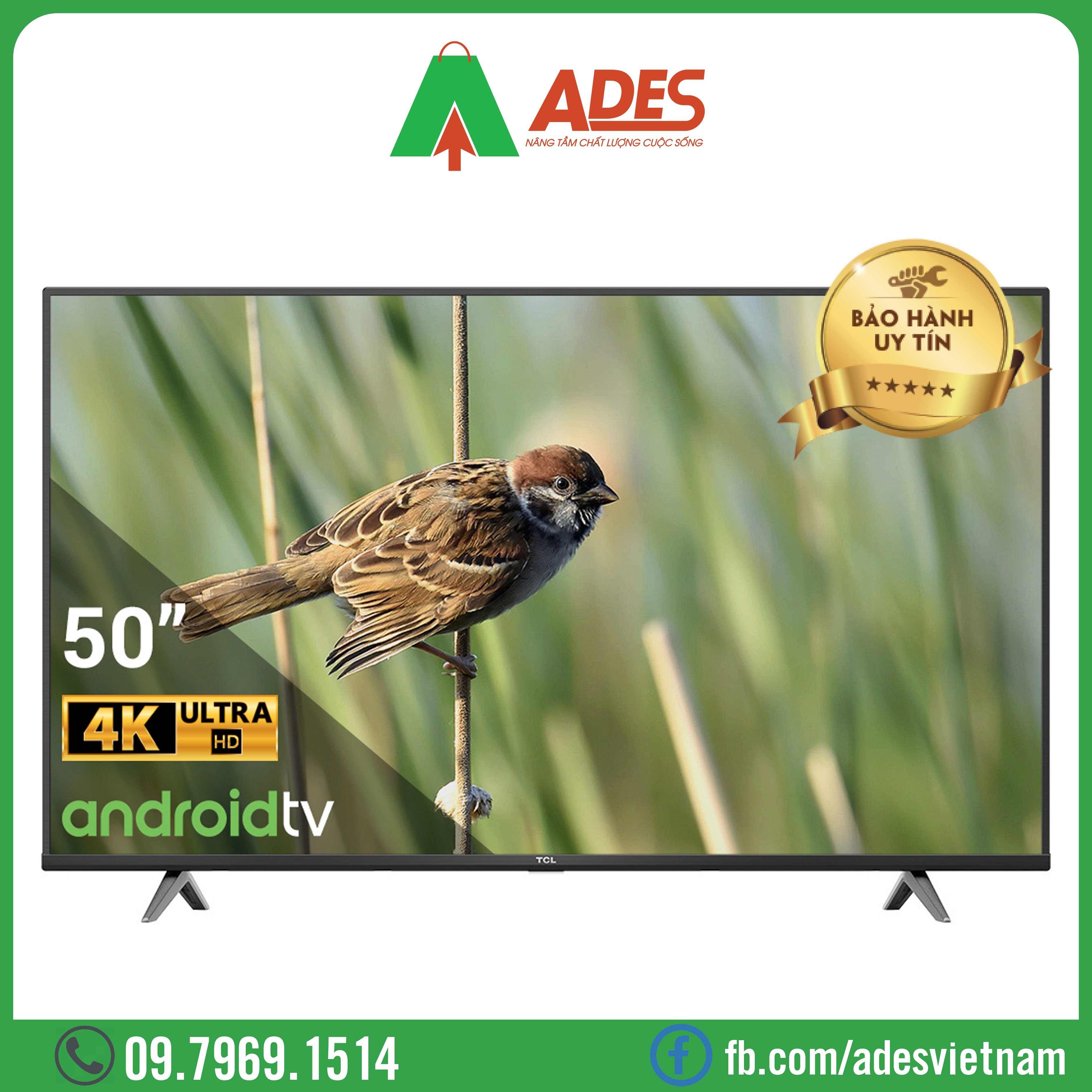 Android TiVi TCL 4K 50 Inch 50P618