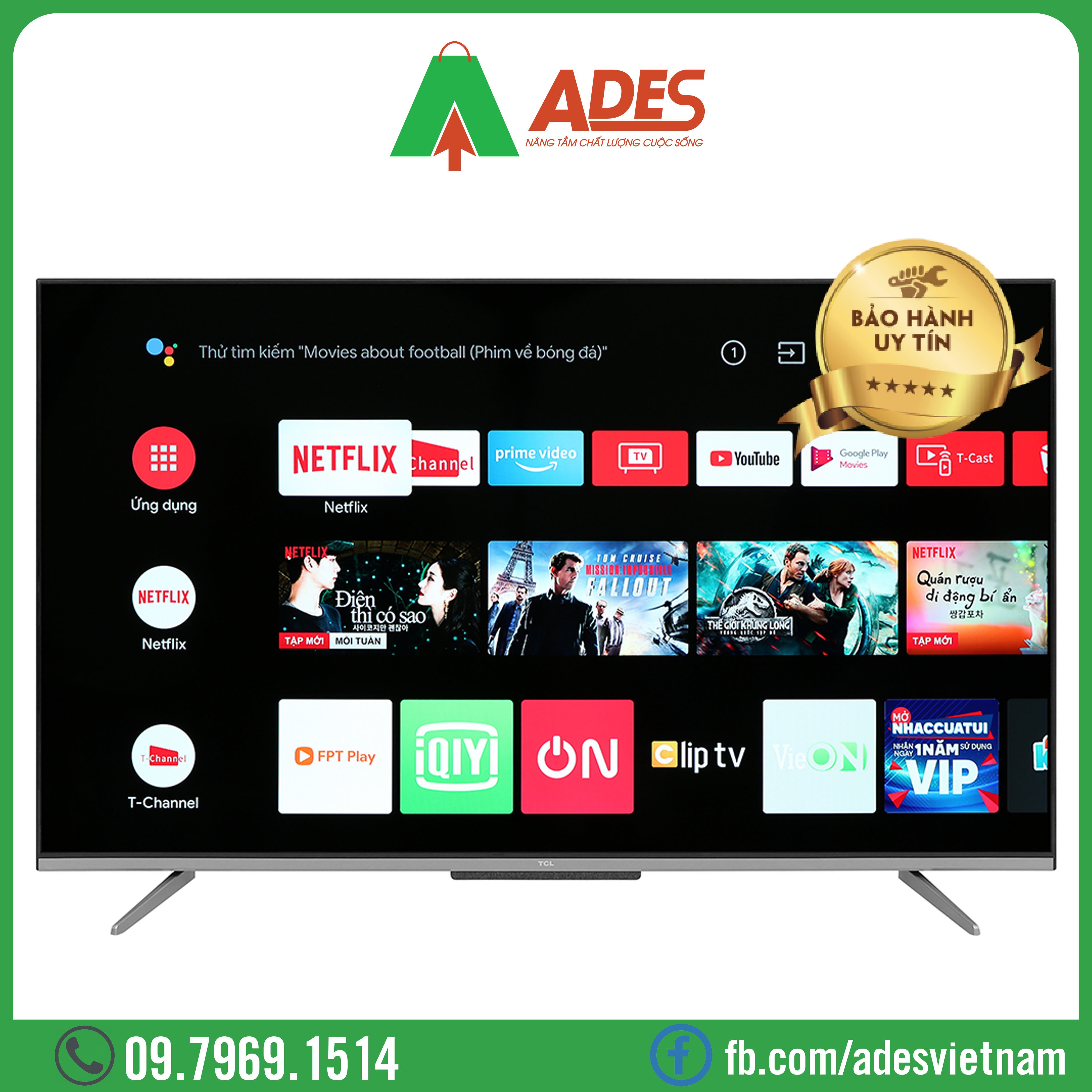 Android TiVi TCL 50 Inch 50P725