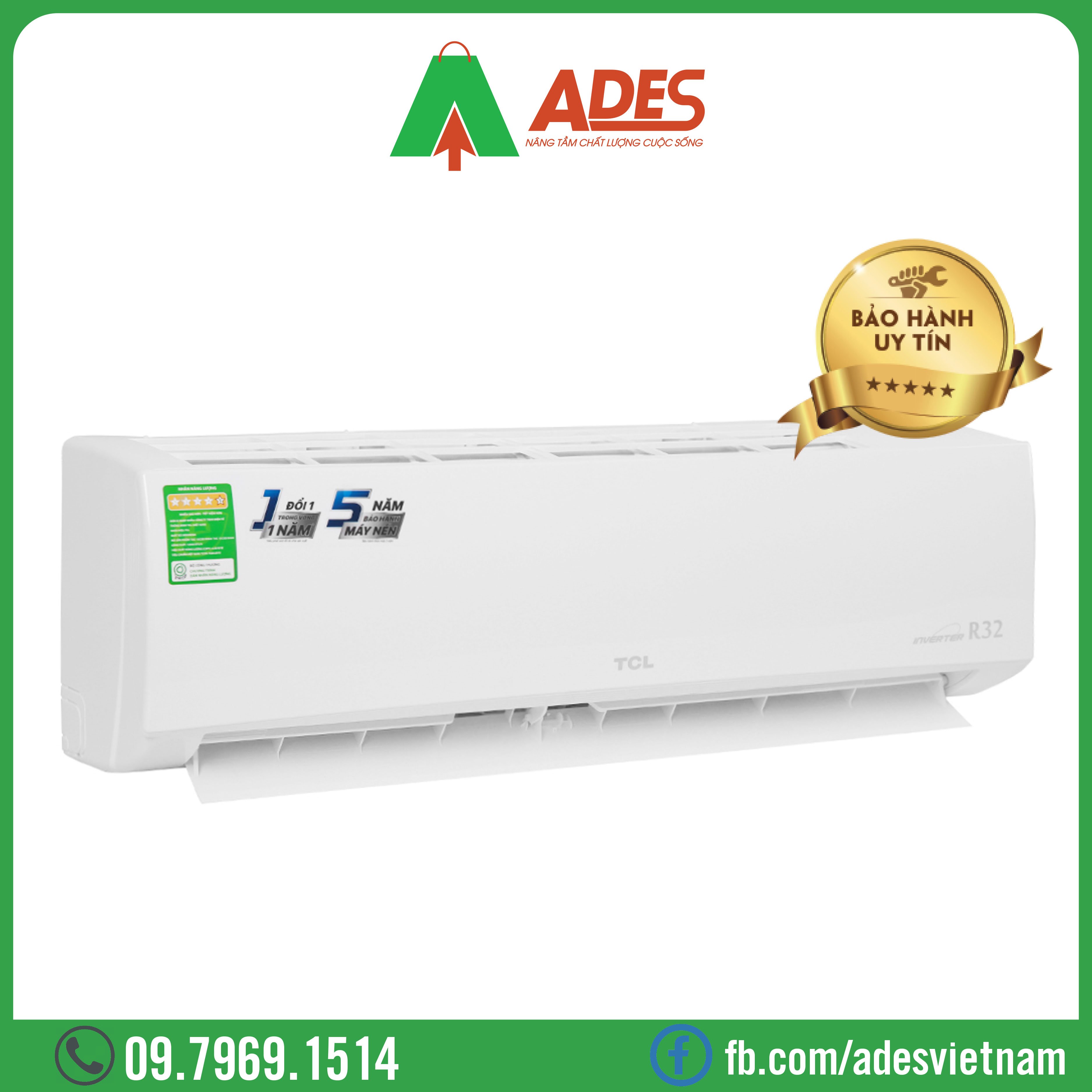 Dieu hoa TCL Inverter TAC-18CSD/XA77