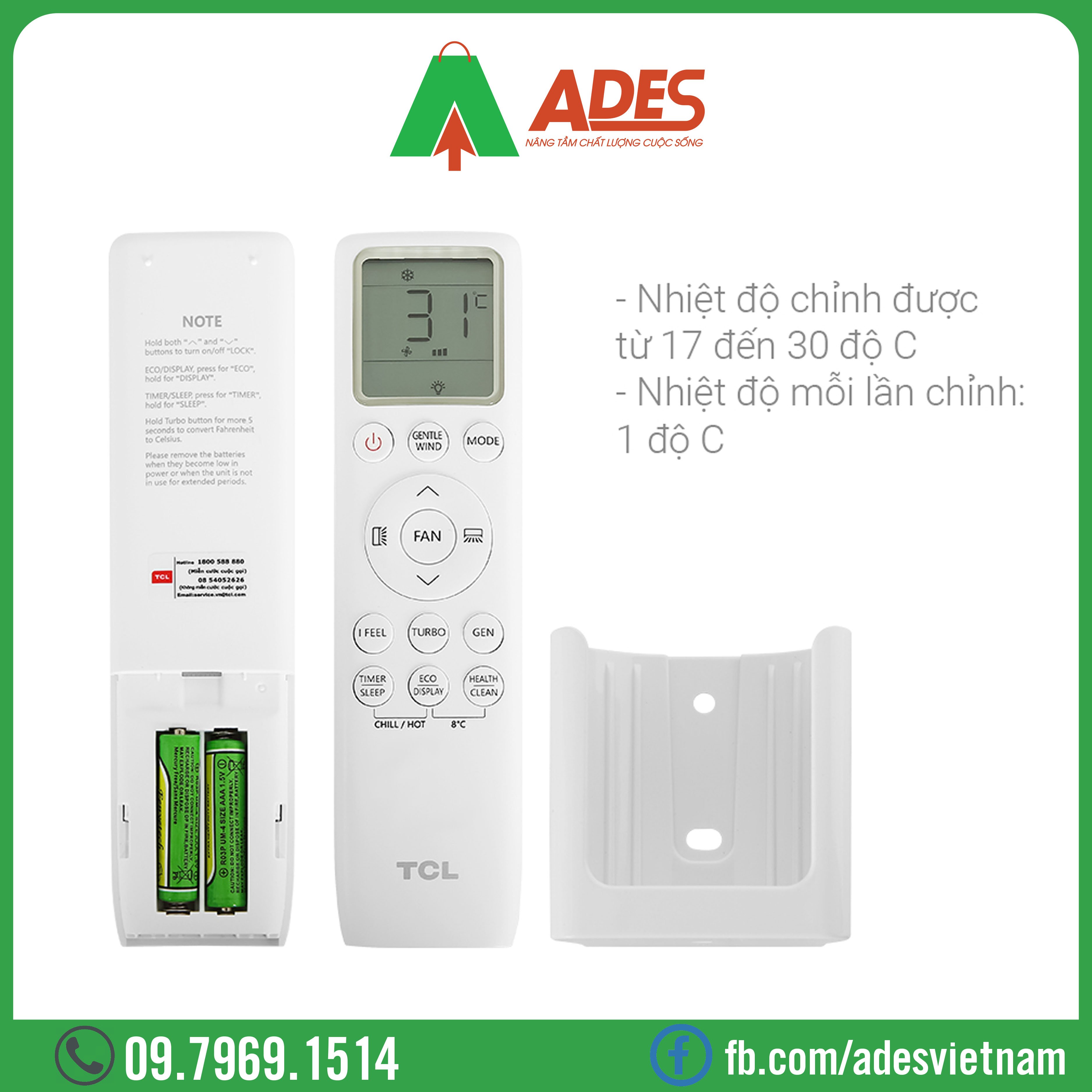 Dieu hoa TCL Inverter TAC-18CSD/TPG11