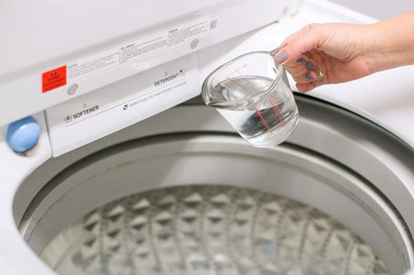 Cách làm sạch máy giặt bằng giấm đơn giản và dể làm tại nhà.