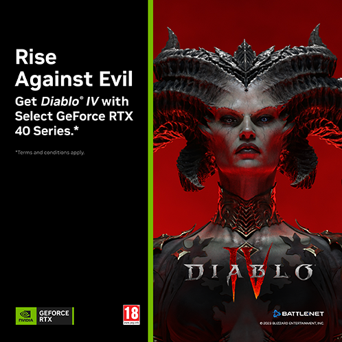 Nhận Diablo IV khi mua dòng sản phẩm GeForce RTX 40 Series