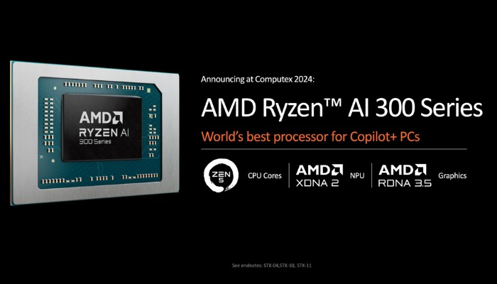 Những nâng cấp đáng chú ý trên dòng CPU AMD Ryzen AI 300 “Strix Point”