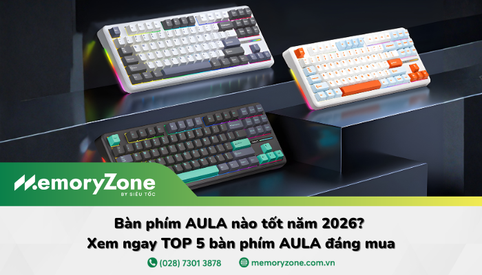 Bàn phím AULA nào tốt nhất năm 2026? Gợi ý top 5 đáng mua