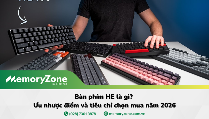 Bàn phím HE là gì? Ưu, nhược điểm và lựa chọn phù hợp