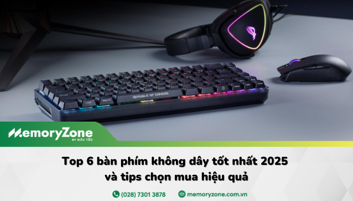 bàn phím không dây tốt nhất