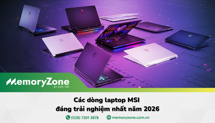 Khám phá các dòng laptop MSI: Đặc điểm nổi bật và lựa chọn tốt nhất