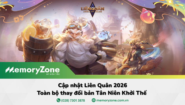Cập nhật Liên Quân 2026: Toàn bộ thay đổi bản Tân Niên Khởi Thế