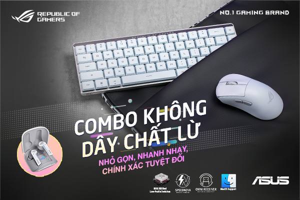 COMBO KHÔNG DÂY CHẤT LỪ