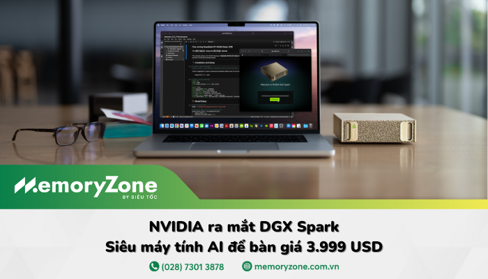 NVIDIA ra mắt DGX Spark: Siêu máy tính AI để bàn giá 3.999 USD