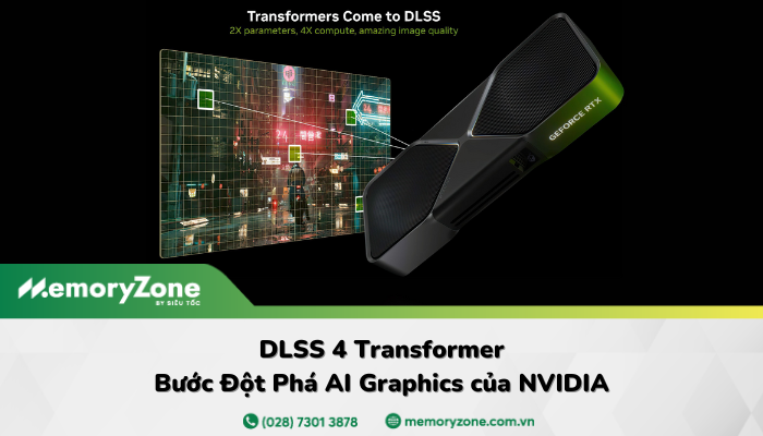 DLSS 4 Transformer: Cuộc cách mạng AI nâng tầm đồ họa game RTX