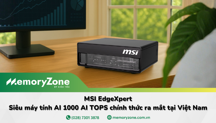MSI EdgeXpert MS-C931 chính thức trình làng tại Việt Nam