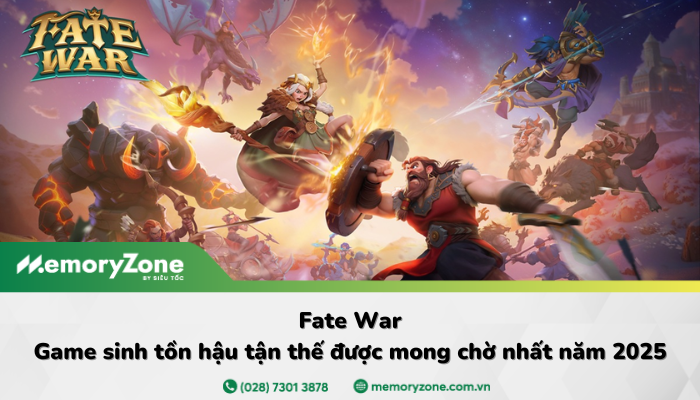 Fate War: Game sinh tồn hậu tận thế khuấy đảo cộng đồng 2025