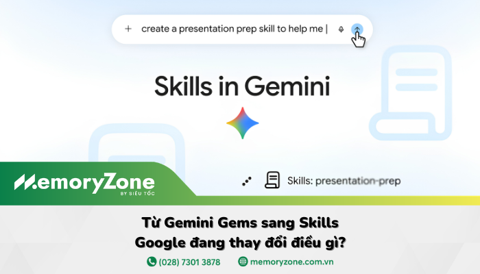 Google khai tử Gemini Gems, chuyển sang Skills: Người dùng cần lưu ý gì?