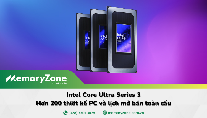 Intel Core Ultra Series 3 ra mắt tại CES 2026
