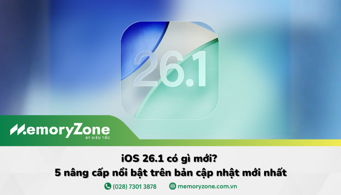 Khám phá iOS 26.1: Bản cập nhật đáng mong chờ nhất tháng 10/2025