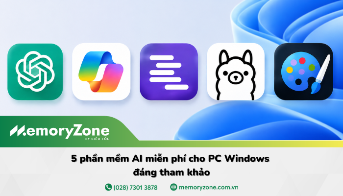 Gợi ý 5 phần mềm AI miễn phí cho PC Windows năm 2026