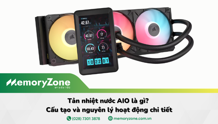 Tản nhiệt nước AIO là gì? Cấu tạo, nguyên lý hoạt động