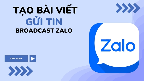 zalo broadcast