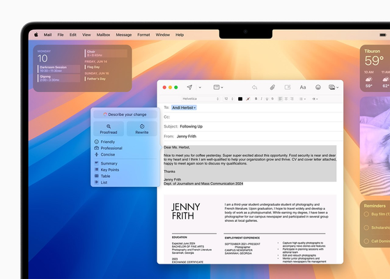 Apple Intelligence với khả năng hiểu và tạo ngôn ngữ tự nhiên