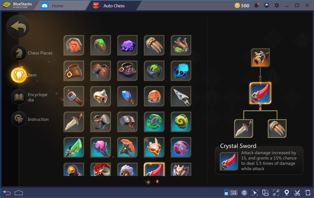 Auto Chess có kho trang bị đa dạng
