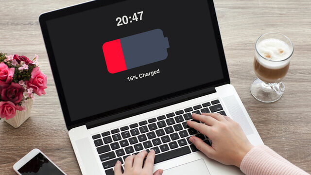 Các dấu hiệu nhận biết pin laptop đang bị chai