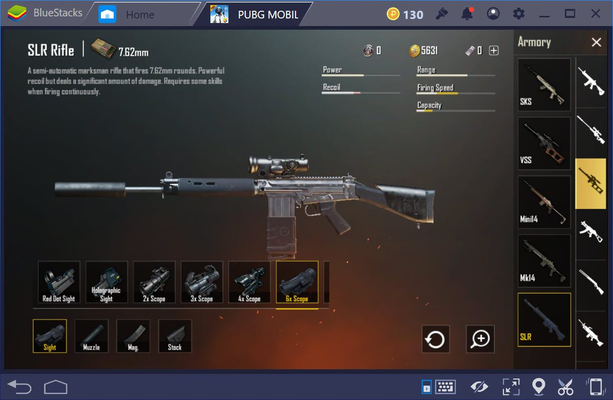 Các thuật ngữ PUBG về vũ khí