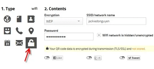 Cách kết nối wifi cho laptop bằng mã QR