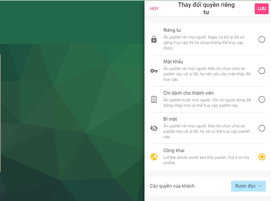 Ứng dụng Padlet