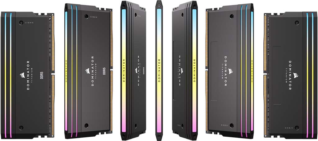Ram PC Corsair Dominator Titanium 64GB 6600MHz DDR5 (2x32GB) CMP64GX5M2X6600C32